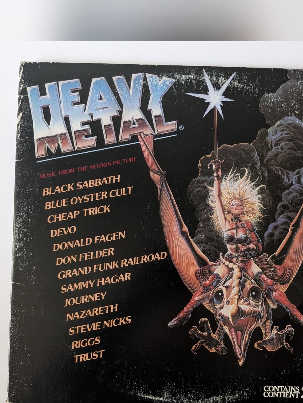 HEAVY METAL Soundtrack Movie ASYLUM 1981 Original 2 lp Vinyl.